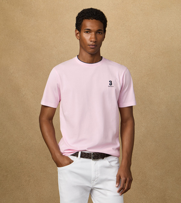 Logo Detail Short Sleeves Number T-Shirt