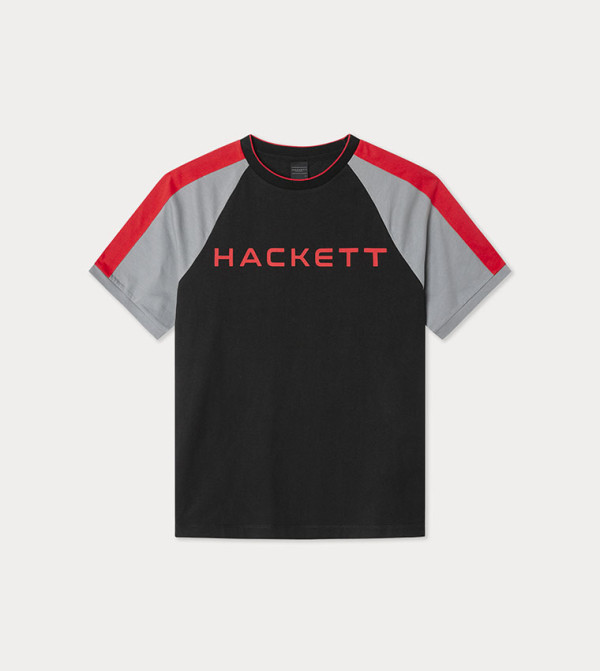 Color Block Raglan Sleeves T-Shirt