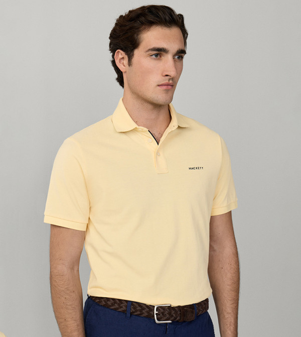 Solid Classic Fit Short Sleeves Polo T-Shirt