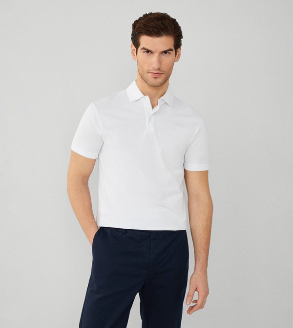 Logo Detail Polo T-Shirt 