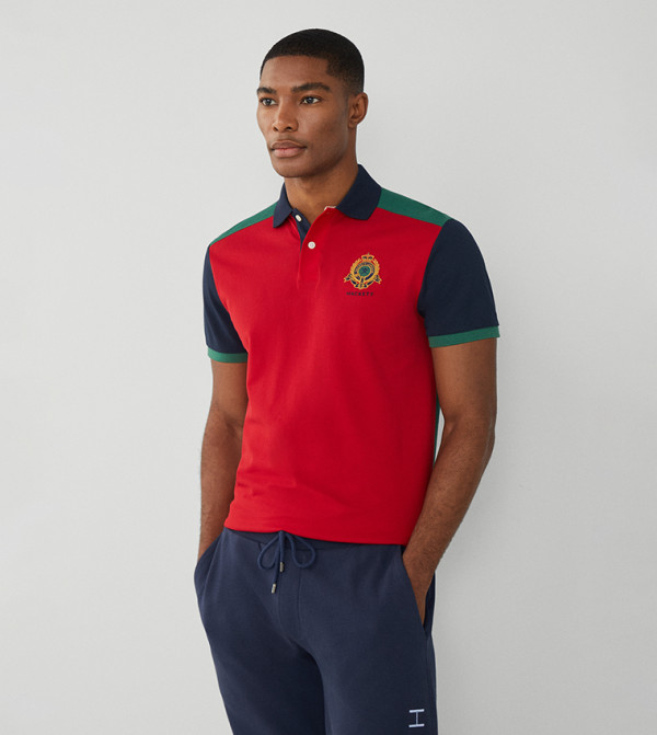 Embroidered Polo T-Shirt 