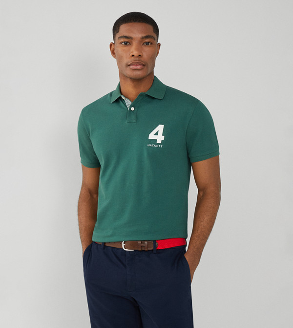 Embroidered Polo T-Shirt 