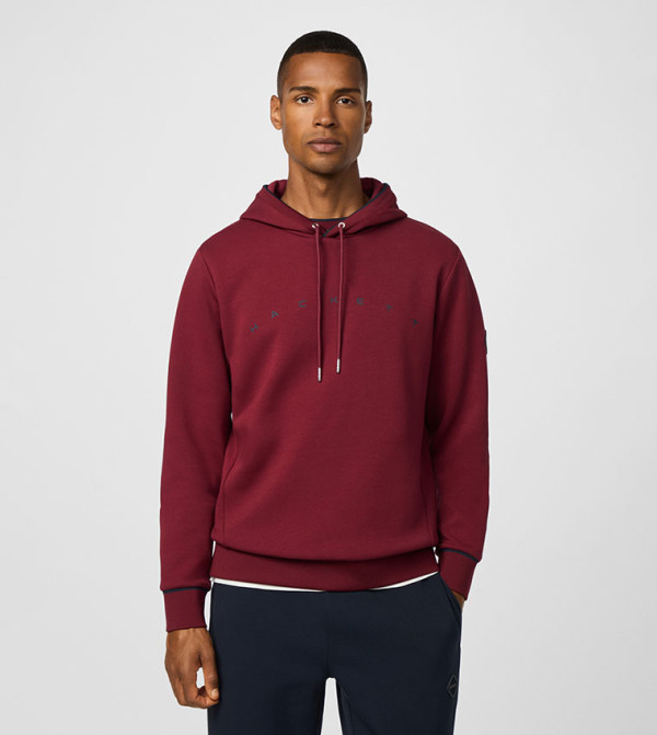 Logo Printed Long Sleeves Hoodie