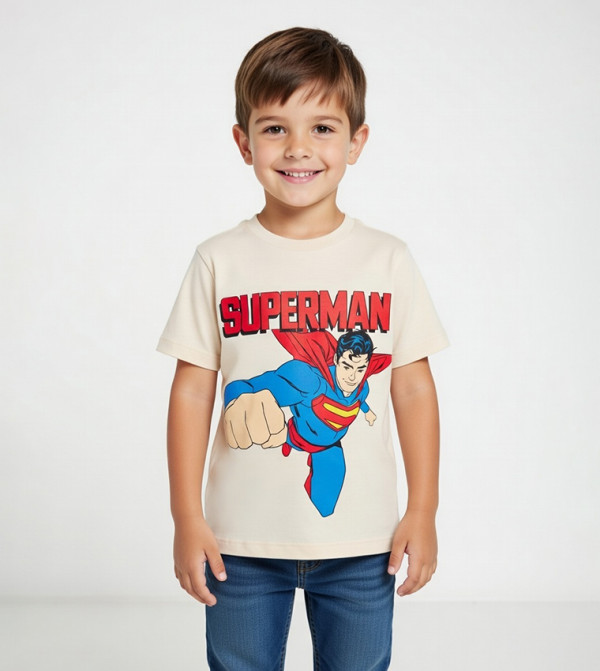 Superman Printed Short Sleeves T-Shirt
