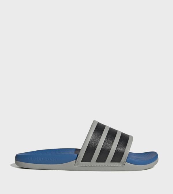 ADILETTE COMFORT 2.0 Striped Open Toe Slides