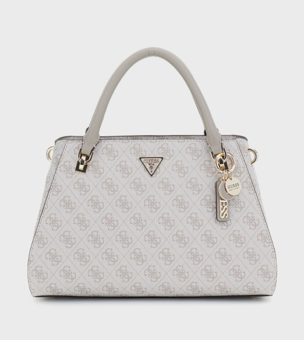 NOELLE II Monogram Patterned Satchel Bag