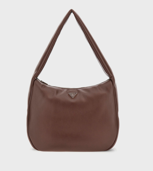 SUNETRA Logo Detail Hobo Bag