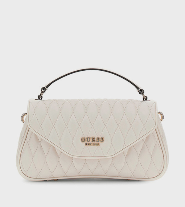 VALLA Quilted Top Handle Bag
