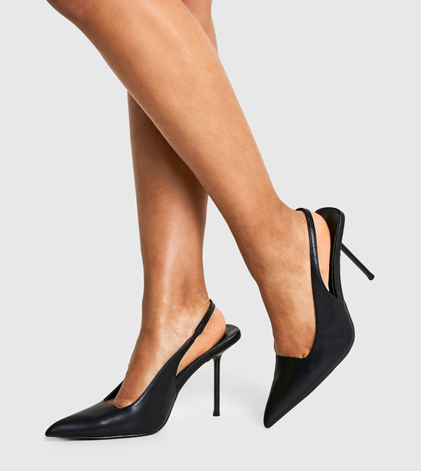 Extreme Pointed Slingback Pumps
