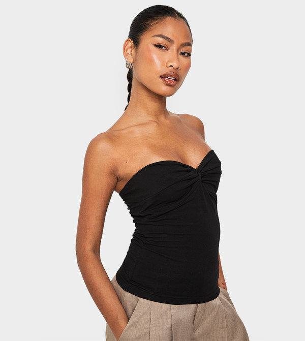 Twist Front Bandeau Top