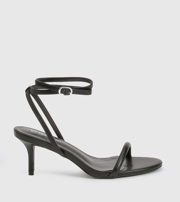Ankle Strap 2 Part Heel Sandals