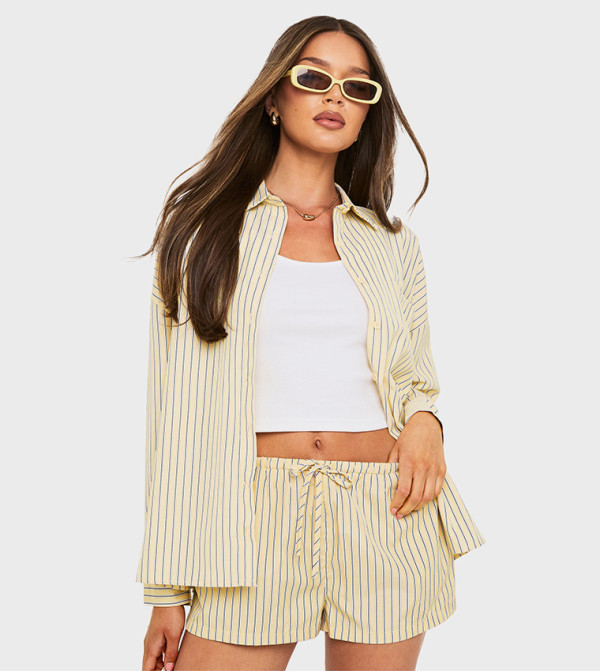 Stripe Relaxed Fit Shirt