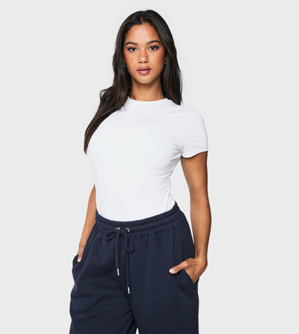 Peached Sculpt Short Sleeves Bodysuit