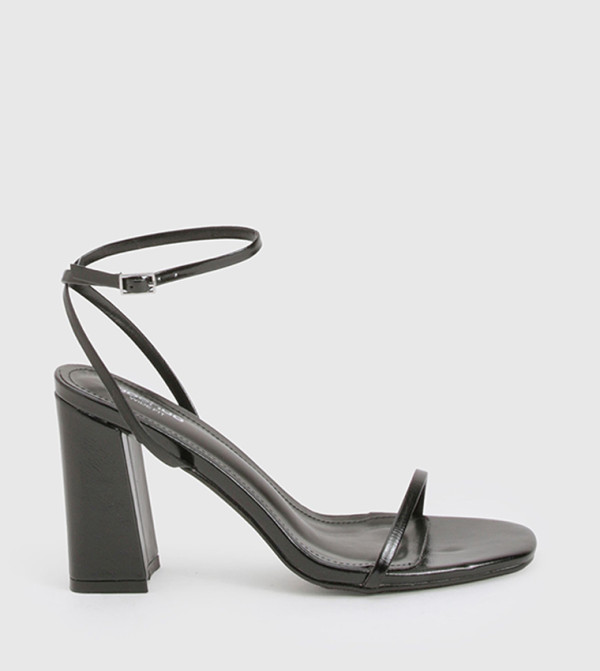 Wide Fit Block Heel Sandals
