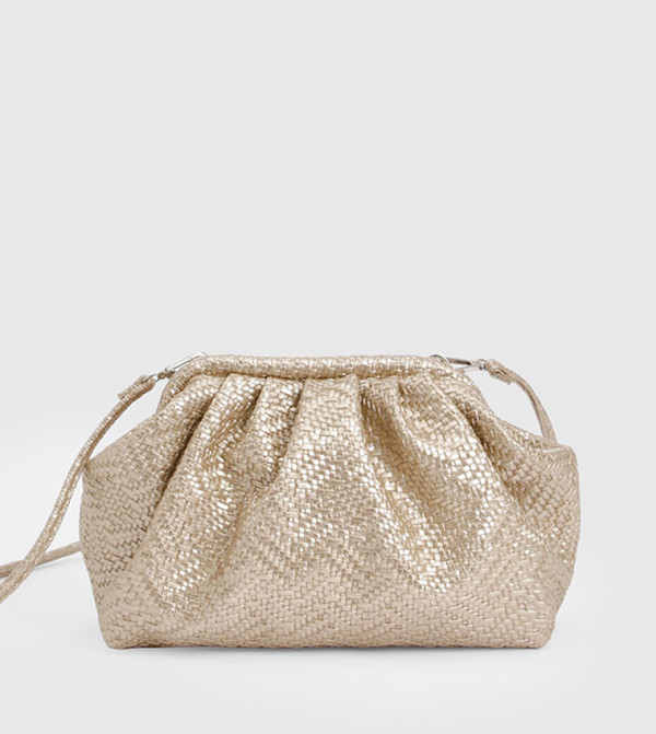 Textured Clutch Bag