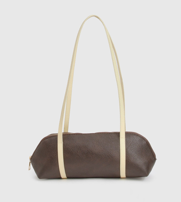 Contrast Handle Bowling Bag