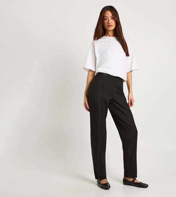 Tall Tailored Tapered Fit Trousers