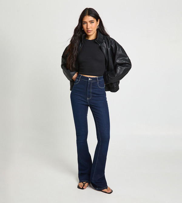 Tall High Waist Booty Lifting Flared Jeans