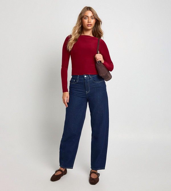 توب كم طويل 