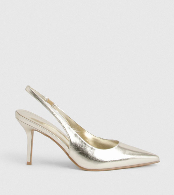 Pointed Toe Slingback Pumps