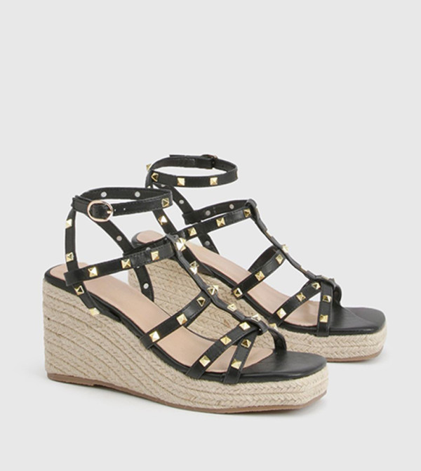 Gladiator Studded Wedges