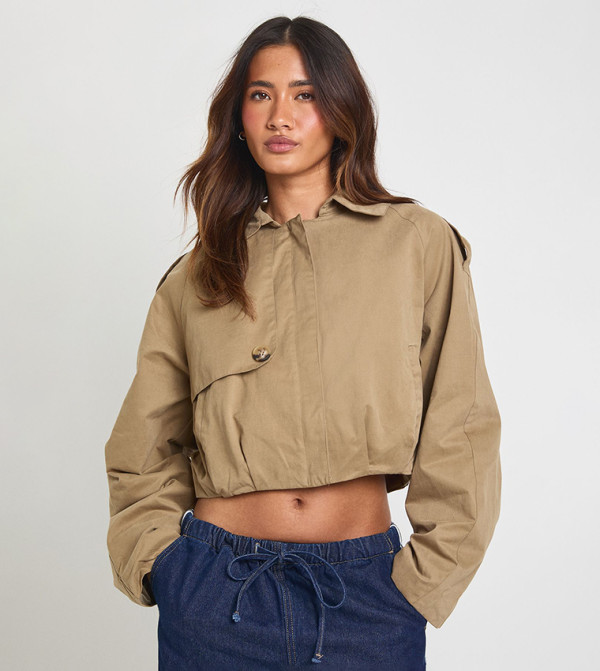 Utility Crop Trench Jacket