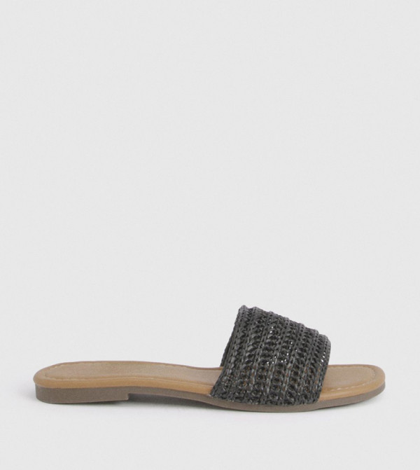 Crochet Open Toe Flat Sandals