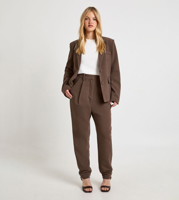 Petite Essential Slim Fit Tailored Trousers