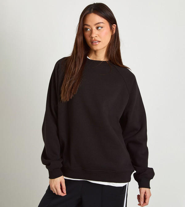 Tall Raglan Seam Oversized Sweatshirt