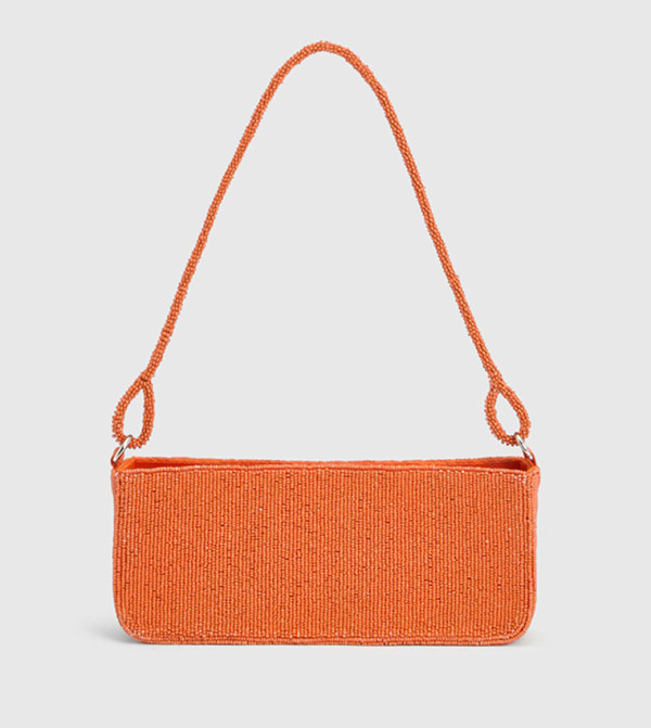 Beaded Detail Shoulder Bag