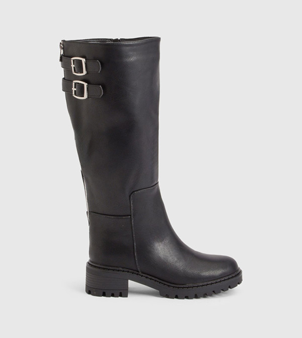 بوت طويل تشانكي بمشبكين 