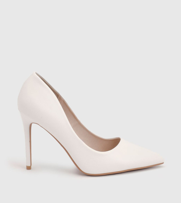 Solid Pointed Toe High Stiletto Pumps