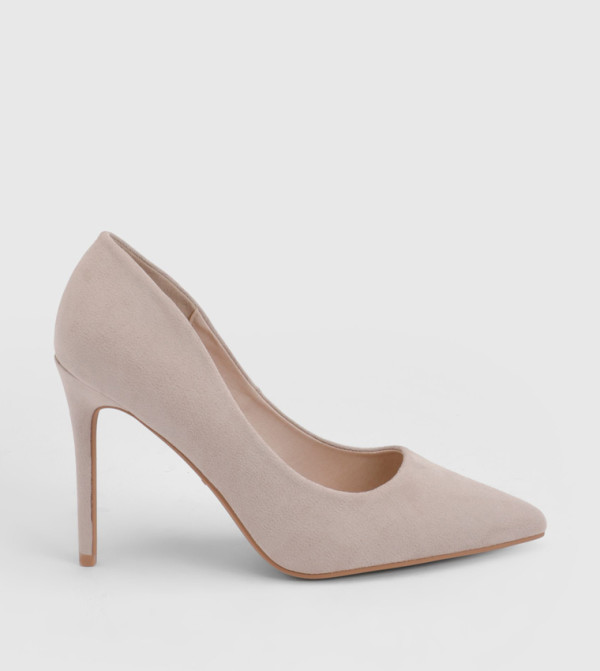 Faux Suede High Stiletto Pumps