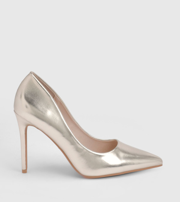 Solid Pointed Toe High Stiletto Pumps
