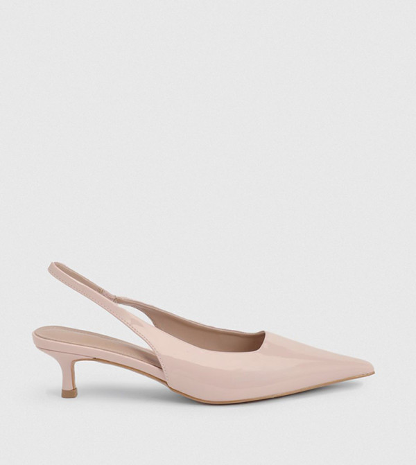 Slingback Kitten Heel Pumps