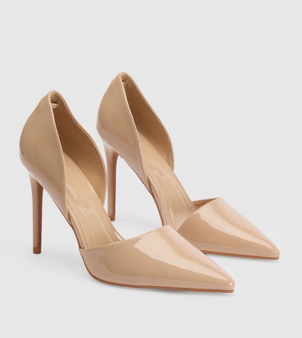 Solid Pointed Toe Pumps