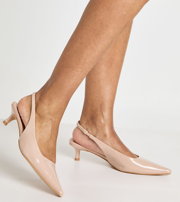 Pointed Toe Slingback Pumps