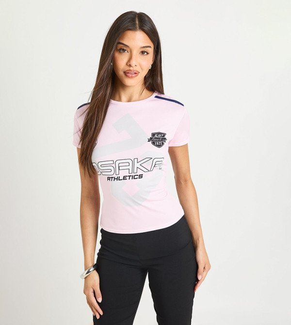 Osaka Short Sleeves Football T-Shirt