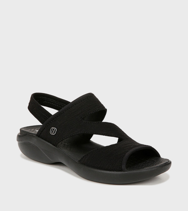 CLEO Textured Slingback Comfort Sandals
