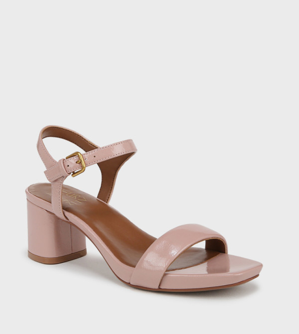 IZZY Ankle Strap Block Heel Sandals