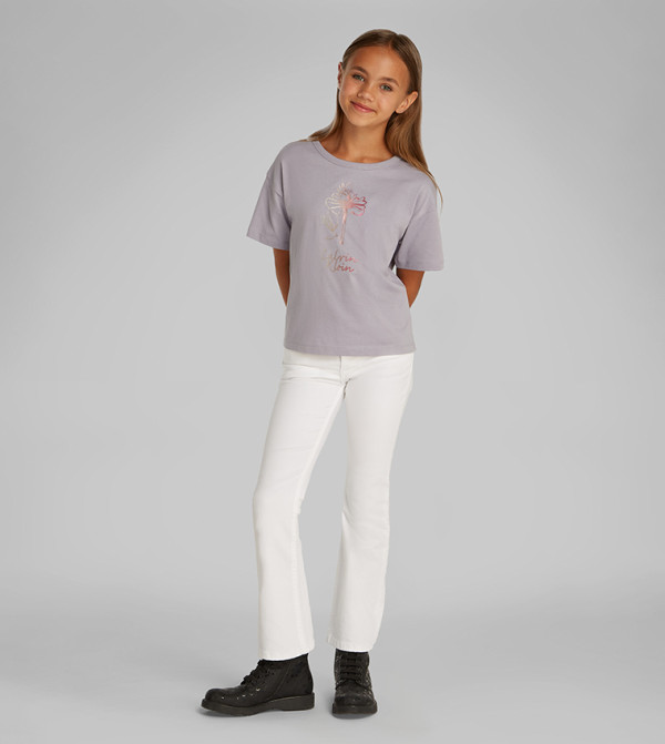 Printed Short Sleeves Casual T-Shirt