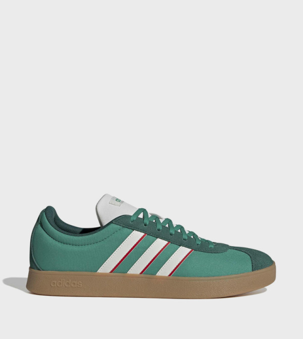 VL COURT BASE Stripe Detail Lace-Up Sneakers
