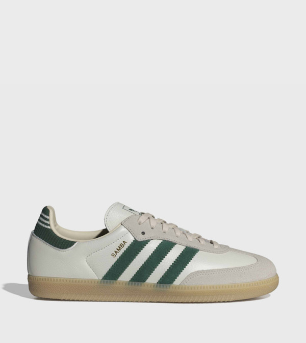 SAMBA Stripe Detail Lace-Up Sneakers