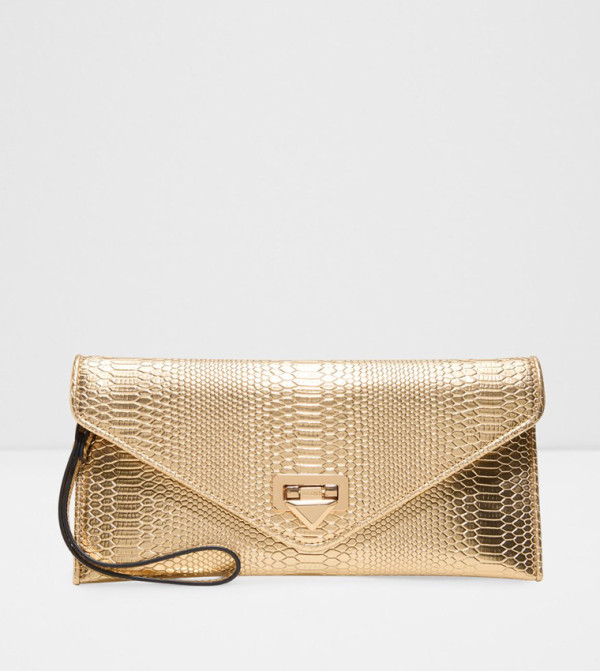 IILIANA Textured Envelop Clutch