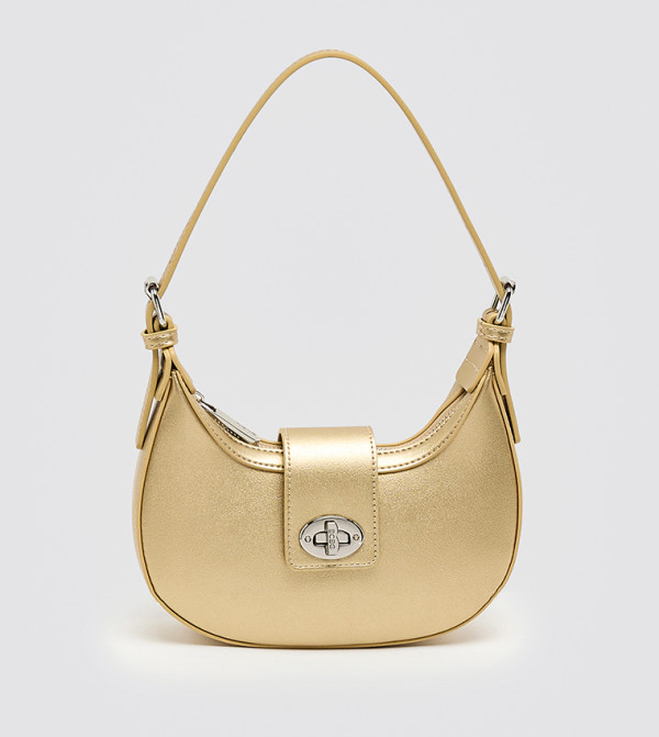 Twist Lock Shoulder Bag