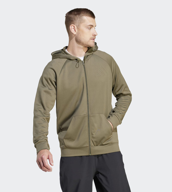 Game and Go Small Logo Training Hooded Jacket