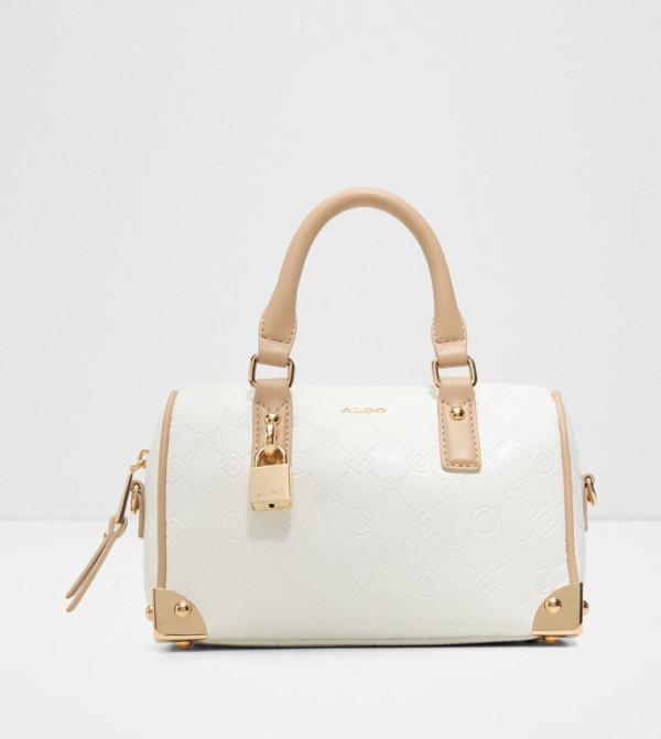 IRISE Monogram Debossed Handheld Bag