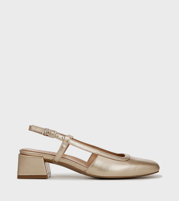 HARPER Square Toe Slingback Pumps 