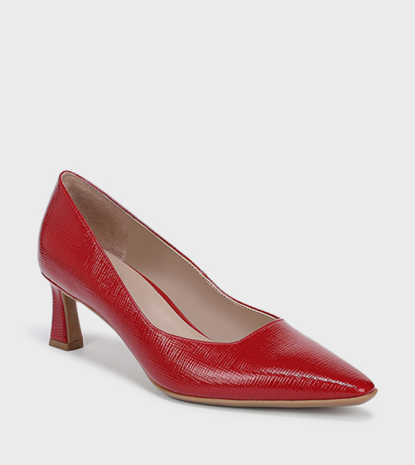 TYLAN Textured Pointed Toe Pumps