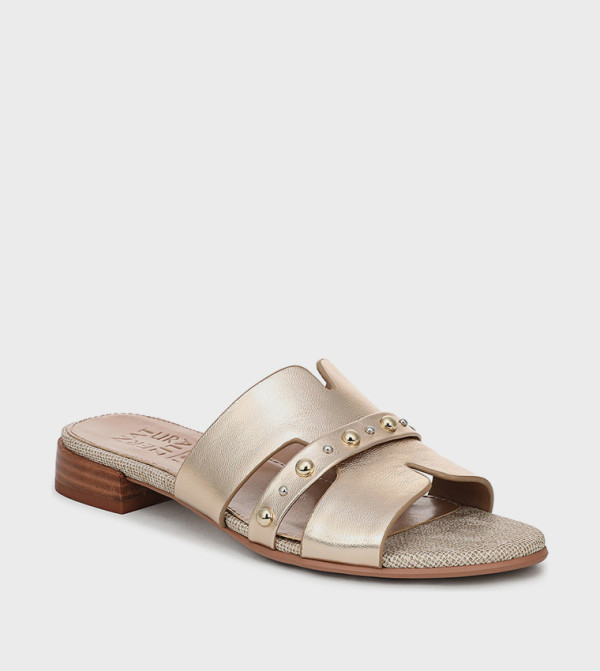 NANICHENAT Embellished Open Toe Heeled Sandals